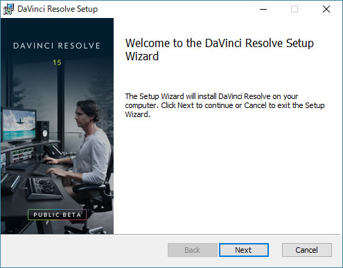 DaVinci Resolveのインストールを進めていきます。